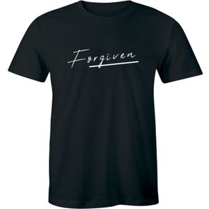 Forgiven Christian Faith Bible Verse Men's T-Shirt